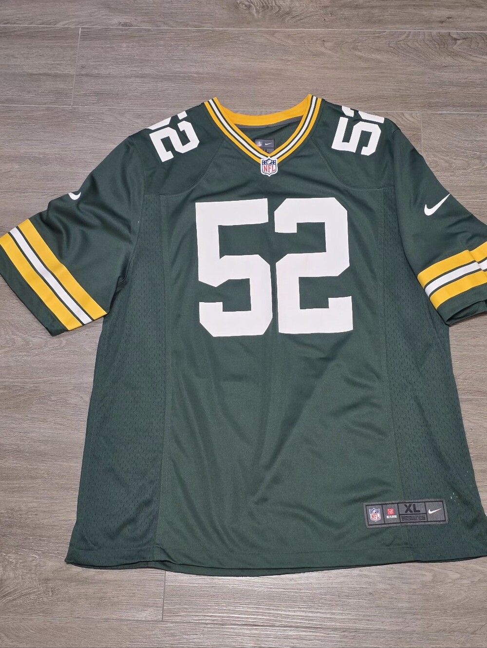NFL Green Bay Packers Clay Matthews #52 Jersey Mens XLarge On Field Nike